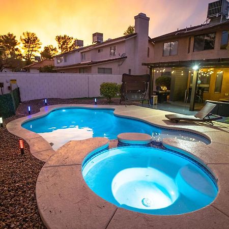 1800 Sqft House W/Heated Pool Spa 13Min From Strip Villa Las Vegas Exterior foto